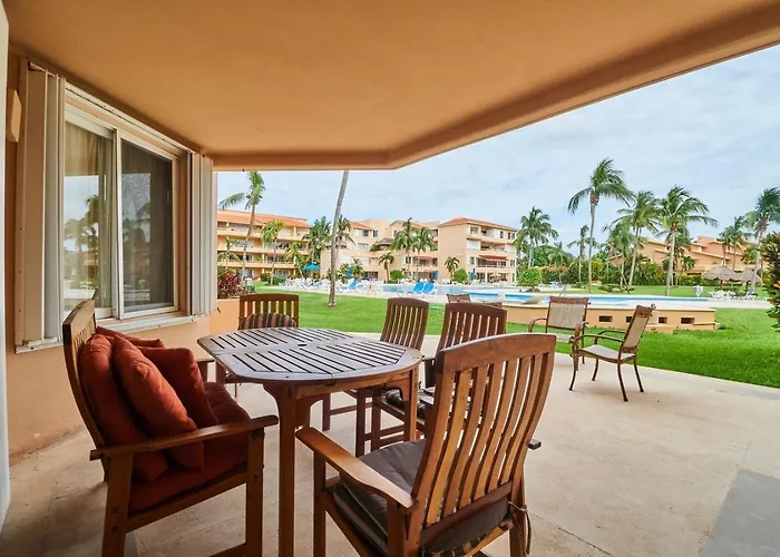 Beachfront Appt With Amazing Pool In Pto Aventuras *