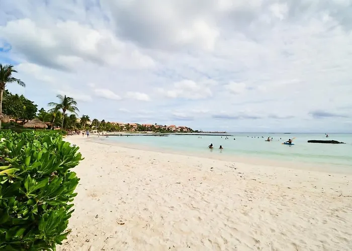 Apartment Beachfront Appt With Amazing Pool In Pto Aventuras
