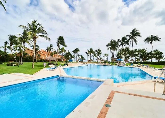 Beachfront Appt With Amazing Pool In Pto Aventuras * Puerto Aventuras