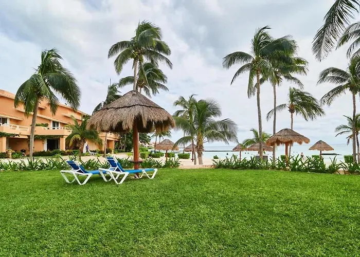 Apartment Beachfront Appt With Amazing Pool In Pto Aventuras